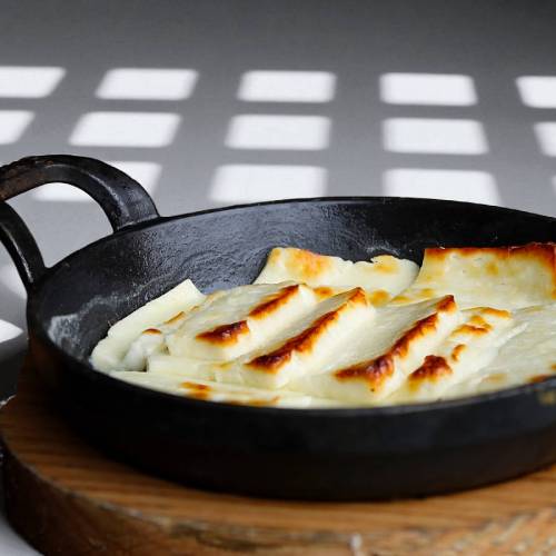 Baked Halloumi