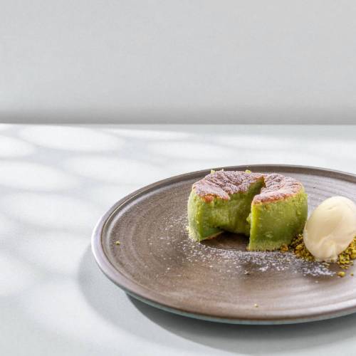Pistachio Lava Cake